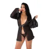 DARING Intimates Kimono String Noir 